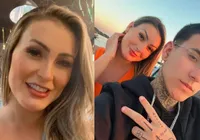 Andressa Urach rebate ataques após gravação com filho: “Sou corajosa” imagem