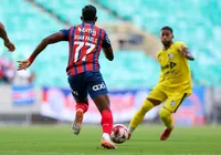 Com show de Ruan Pablo, Bahia vence o Jequié na estreia do Baianão