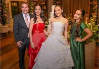 Elegância marca o debut de Giovanna Andrade Dracoulakis