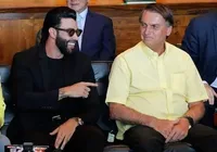 O gesto de Gusttavo Lima em show após Bolsonaro ser preso imagem