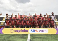 Vitória mostra força e busca empate no último minuto na Copinha