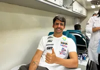Campeão mundial convoca atletas para doação de sangue na Hemoba imagem