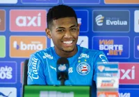 Elogiado por Ceni, Kauê Furquim celebra bom momento no Bahia imagem