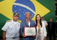 Marinha premia Jerônimo Rodrigues com sua maior honraria