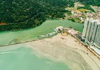 Para conter o mar, cidade mais cara do Brasil aposta em muro na praia