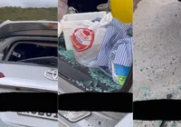 Turista denuncia arrombamento de carro e furto no Vale do Capão; VÍDEO