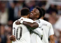 Vini Jr dá show e Real Madrid atropela o Monaco na Champions League