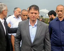 Tarcísio de Freitas previu recuo de Ratinho Júnior à Presidência - Imagem