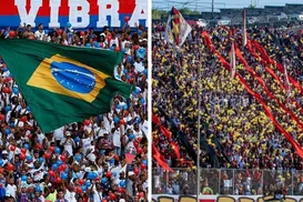 Torcida do Bahia canta mais alto que a do Vitória, diz pesquisa - Imagem