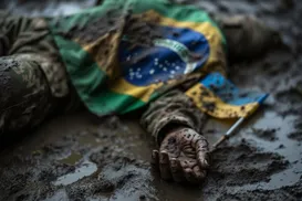 Baiano denuncia trabalho na guerra da Ucrânia e faz alerta: "É golpe" - Imagem