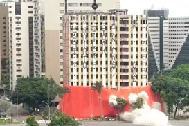 Torre Palace: hotel que fez história em Brasília é demolido - Imagem