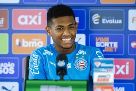 Elogiado por Ceni, Kauê Furquim celebra bom momento no Bahia - Imagem