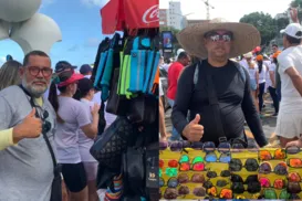 Estilo, saúde e fé: ambulantes garantem renda com venda de acessórios no Bonfim - Imagem