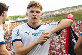 Joia de R$ 626 milhões do Bahia é herói no clássico contra o Vitória - Imagem