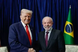Trump diz que gosta de Lula e o convida para integrar conselho de Gaza - Imagem