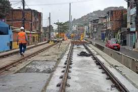 Obras do VLT ganham novo impulso em Salvador e Região Metropolitana - Imagem