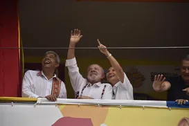 Vídeo: Lula chega ao Carnaval de Salvador ao lado de Janja - Imagem