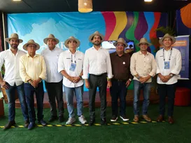 Deputados visitam Casa A TARDE e destacam ações educativas na Fenagro - Imagem