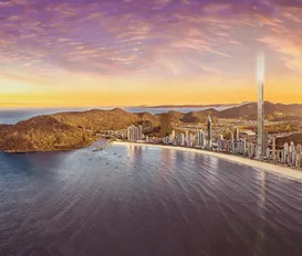 Novo arranha-céu mais alto do mundo fará o Senna Tower ser baixinho - Imagem