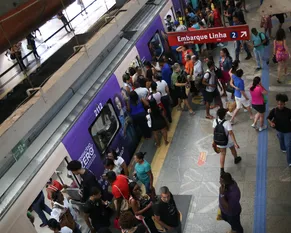 Quase 2 milhões: Metrô bate recorde histórico de passageiros no Carnaval - Imagem