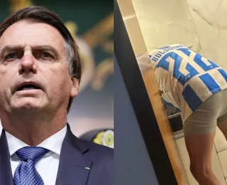 Carlos Bolsonaro posta foto do pai vomitando e relata piora no estado de saúde