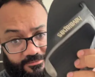 Bolsonarista baiano corta Havaianas e pede boicote após propaganda