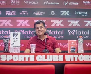 Fábio Mota agradece torcida do Vitória e promete ser mais "assertivo"