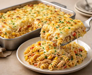 Macarrão de forno fácil, rápido e barato: perfeito para o fim do mês