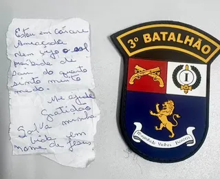 Mulher mantida em cárcere pelo filho é resgatada após carta de socorro