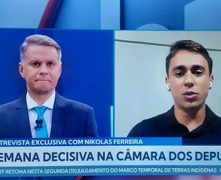 Nikolas toma invertida de apresentador na estreia do SBT News
