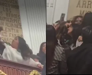 Deputados trocam tapas e puxões de cabelo durante sessão; veja vídeo