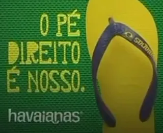 Romário já evitou pé esquerdo em comercial da Havaianas; relembre