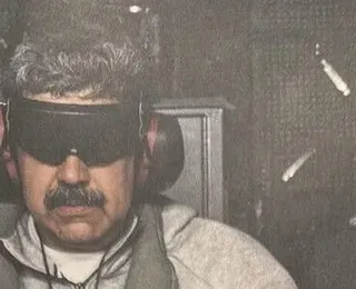 Trump divulga foto de Maduro dentro de navio de guerra após captura