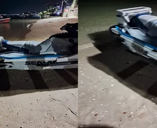 Vídeo: condutor de Jet Ski morre após bater em barco na Ribeira