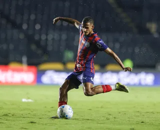 Juba homenageia joia que deixou o Bahia após prever gol contra o Vasco