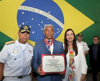 Marinha premia Jerônimo Rodrigues com sua maior honraria