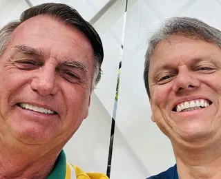 Tarcísio de Freitas visita Bolsonaro na Papudinha pela primeira vez