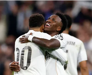 Vini Jr dá show e Real Madrid atropela o Monaco na Champions League