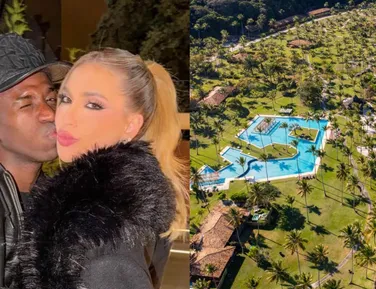 Virginia e Vini Jr escolhem pousada com diária de R$ 15 mil para férias na Bahia - Imagem