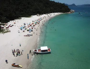 Ilha com acesso limitado e mar cristalino vira desejo do verão brasileiro - Imagem