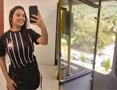 Mulher morre após janela de ônibus quebrar e ela cair em rodovia - Imagem