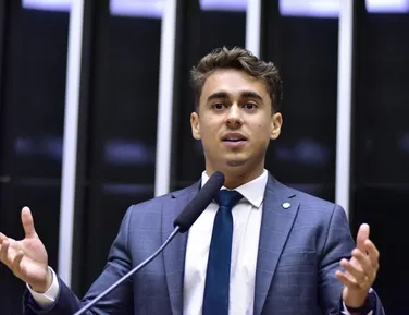 Nikolas confronta esquerda por apoio a salários acima do teto - Imagem