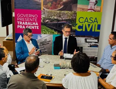 Ara Ketu debate parceria com governo do Estado em reunião - Imagem