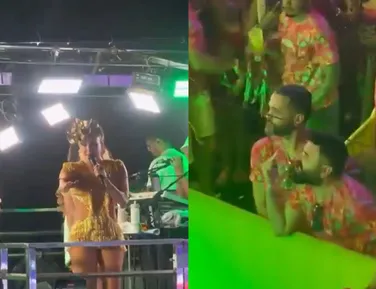 Ataque de folião a Claudia Leitte termina em confusão generalizada no Carnaval; assista - Imagem