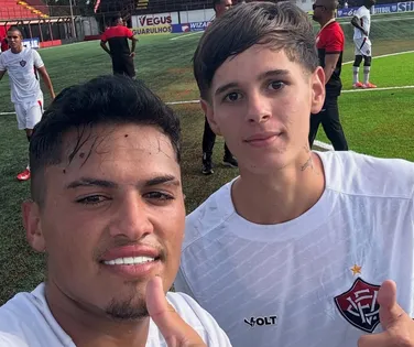 Almaraz marca e Vitória vence a primeira partida na Copa São Paulo - Imagem