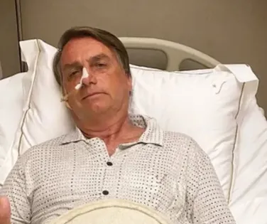 Bolsonaro ganha previsão de alta após nova cirurgia - Imagem