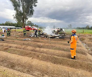 Cantor morre em queda de avião; acidente deixa seis vítimas - Imagem