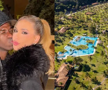 Virginia e Vini Jr escolhem pousada com diária de R$ 15 mil para férias na Bahia - Imagem