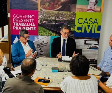 Ara Ketu debate parceria com governo do Estado em reunião - Imagem