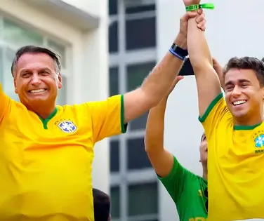 Bolsonaro quer visita de Nikolas Ferreira e outros aliados na Papudinha - Imagem
